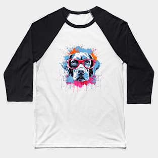 Smart Cool Dog Baseball T-Shirt